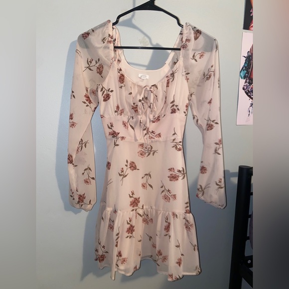 long sleeve 60s mini dress 70s Bell Sleeve Velvet Mini Dress